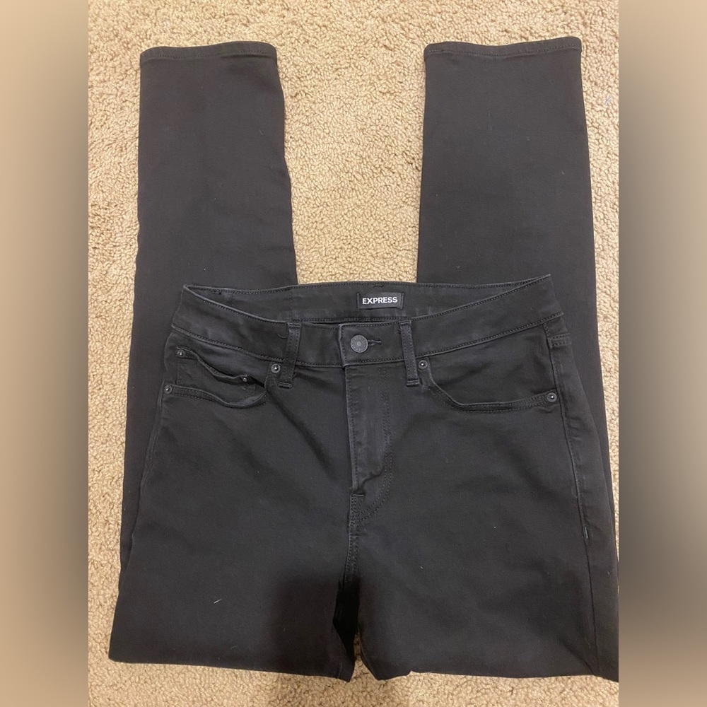 All black express jeans worn once
